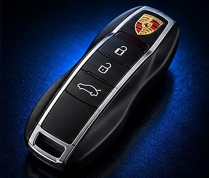 Exemple de clé Porsche